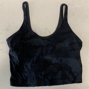 Black camo Lululemon align tank. Size M.